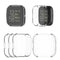 4pcs TPU Shell Case Screen Frame Cover Protector Fits for  Versa 2