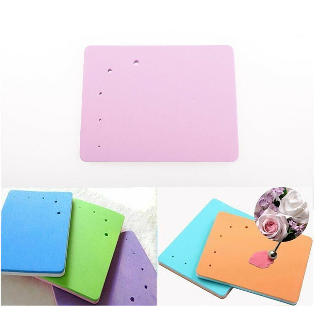 Sponge Cake Foam Pad Flower Modelling Paste Fondant Mat For Sugar Craft De.l8