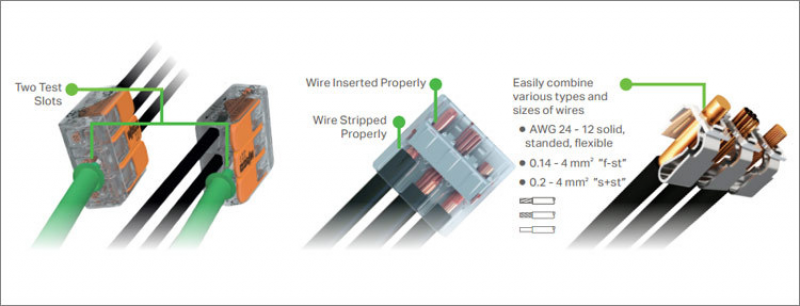 High Current Lighting Lamp Connector Led Universal Connector