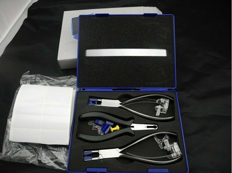 Eyeglass Tool Kit Rimless Eyeglasses Repair Disassembly Pliers Tools Set