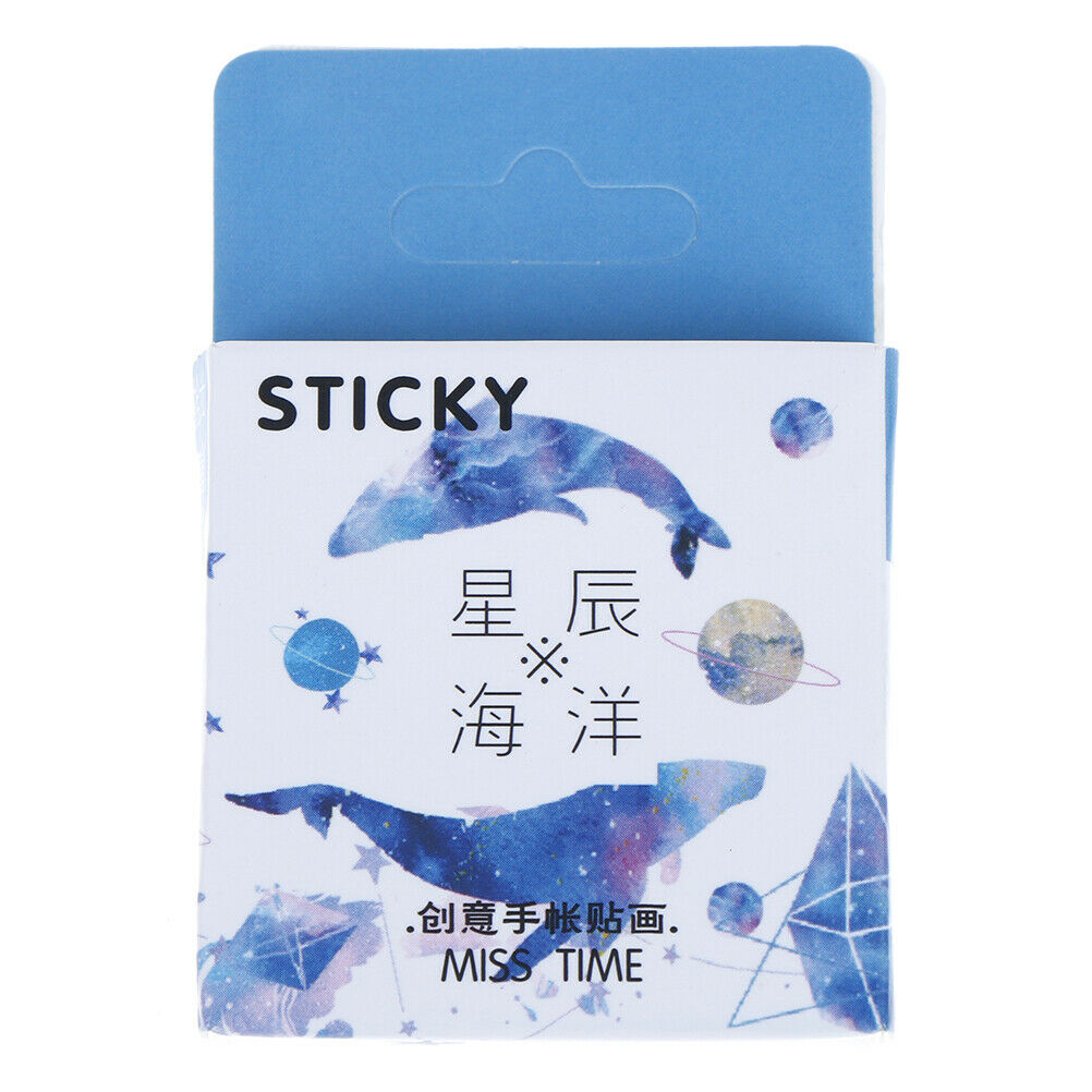 46pcs/box Star Ocean DIY Diary Stickers Paper Lables Gifts Packaging Deco.l8