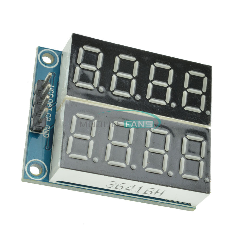 74HC164 74HC595 8Bit 8-Digit 5V LED Nixie Tube Display Module Red Digital Tube
