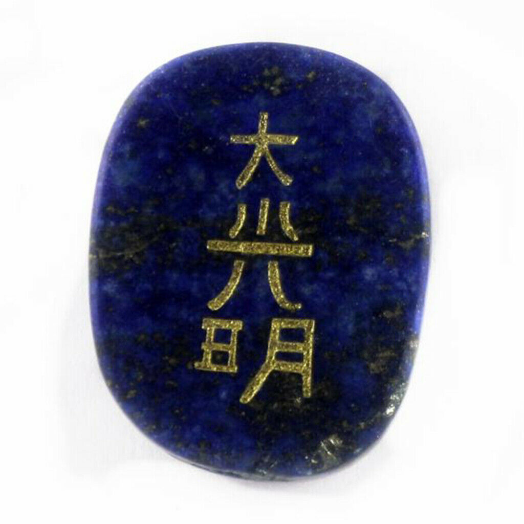 4 Pieces Crystal Pebble Eggstone Polish Sculpture Lapis Lazuli Jewels Decorative