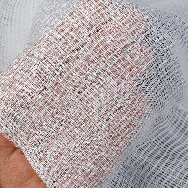 4 Yards Cheese Cloth Bleached Gauze Cheesecloth Fabric Muslin Kitchen ToolsJ Fx
