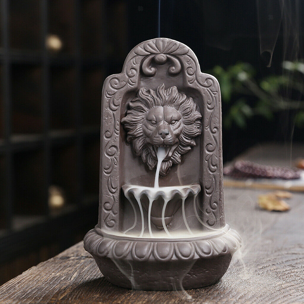 Incense Cones Holder Relaxation Small Sandalwood Incense Burner for Yoga