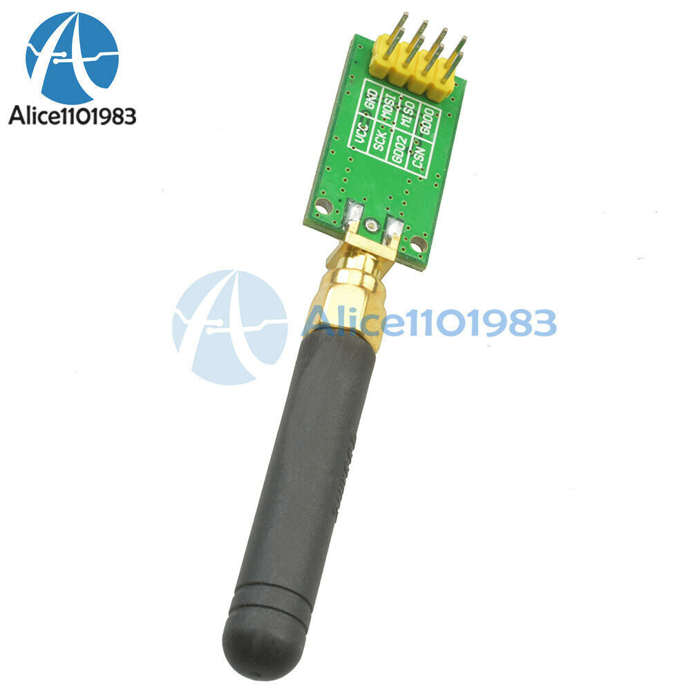 10PCS CC1101 Wireless Transceiver 315/433/868/915MHZ+SMA Antenna Wireless Module