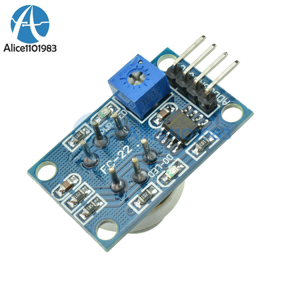 2PCS MQ8 MQ-8 Hydrogen Gas Sensor Module Gas Sensor Alarm Module For Arduino