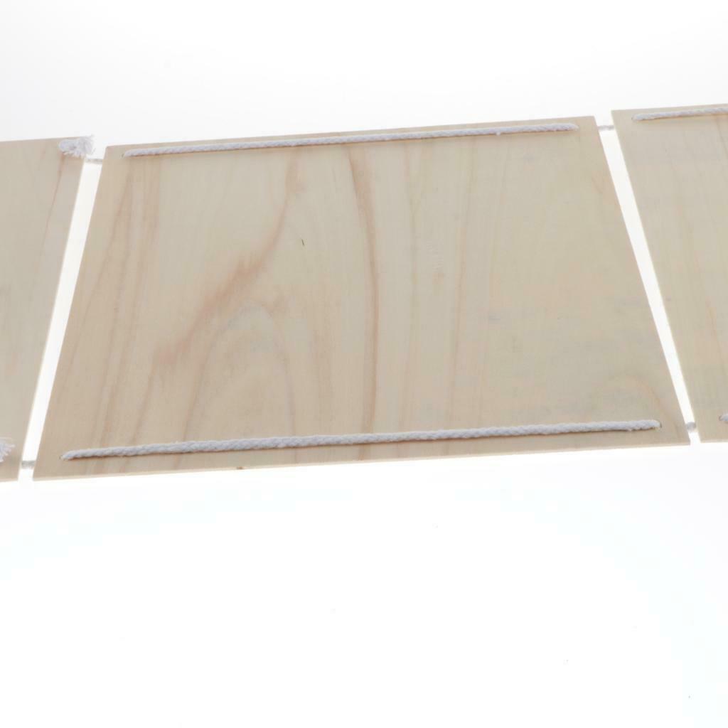 3pcs Unfinished Blank Wood Plaque For Hanging Sign DIY Wood Message Board