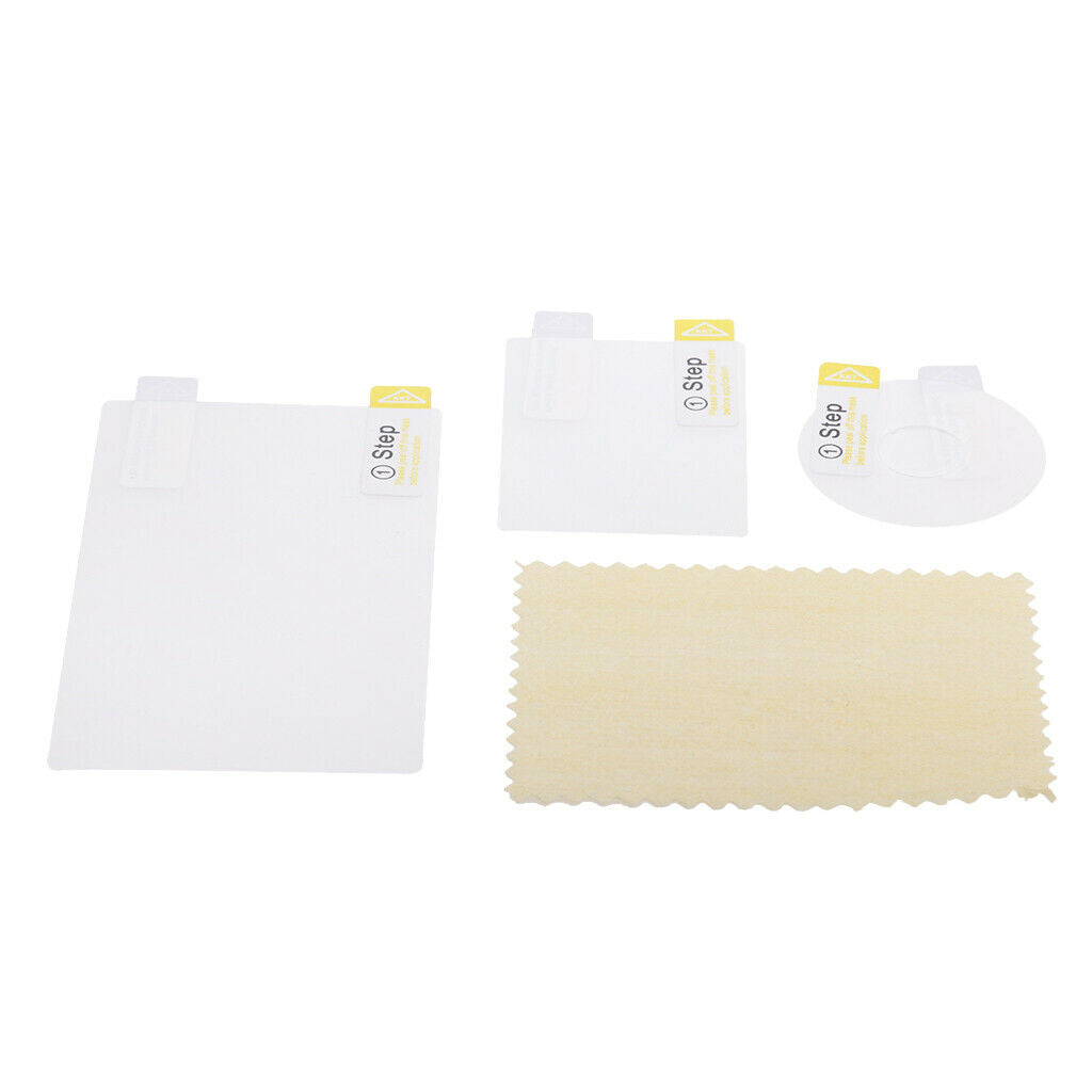 3pcs Anti-dust Screen Protector Set for iPod Classic 80/120/160GB Transparent