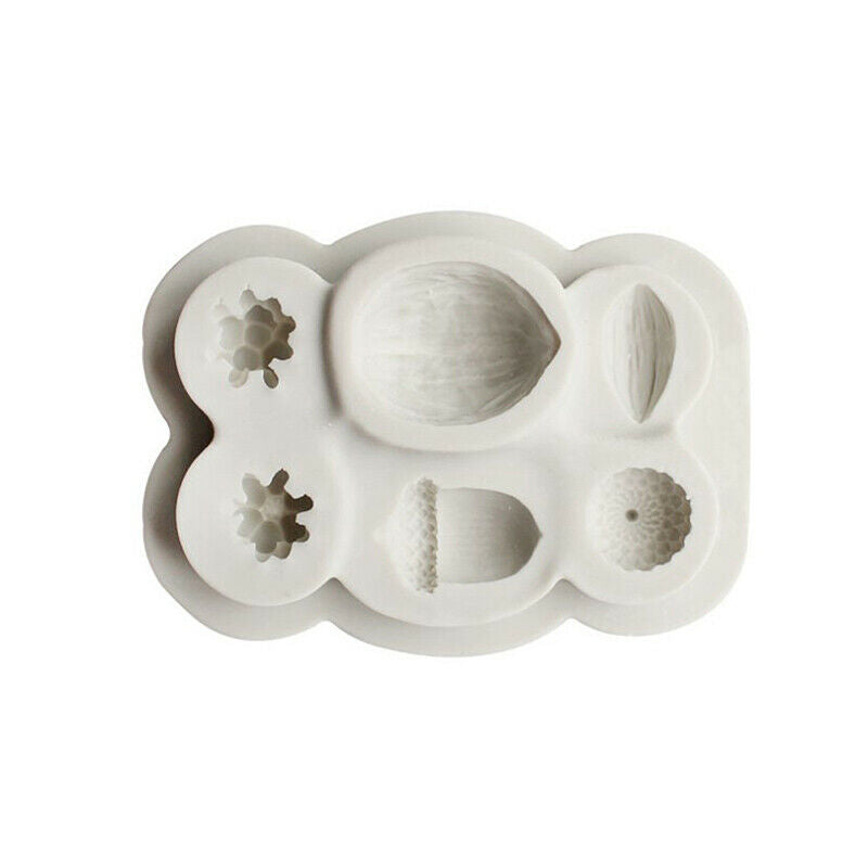 DIY Cookie Decoration Fondant Cake Tools Nut Cake Mold Decorating for Sug.l8