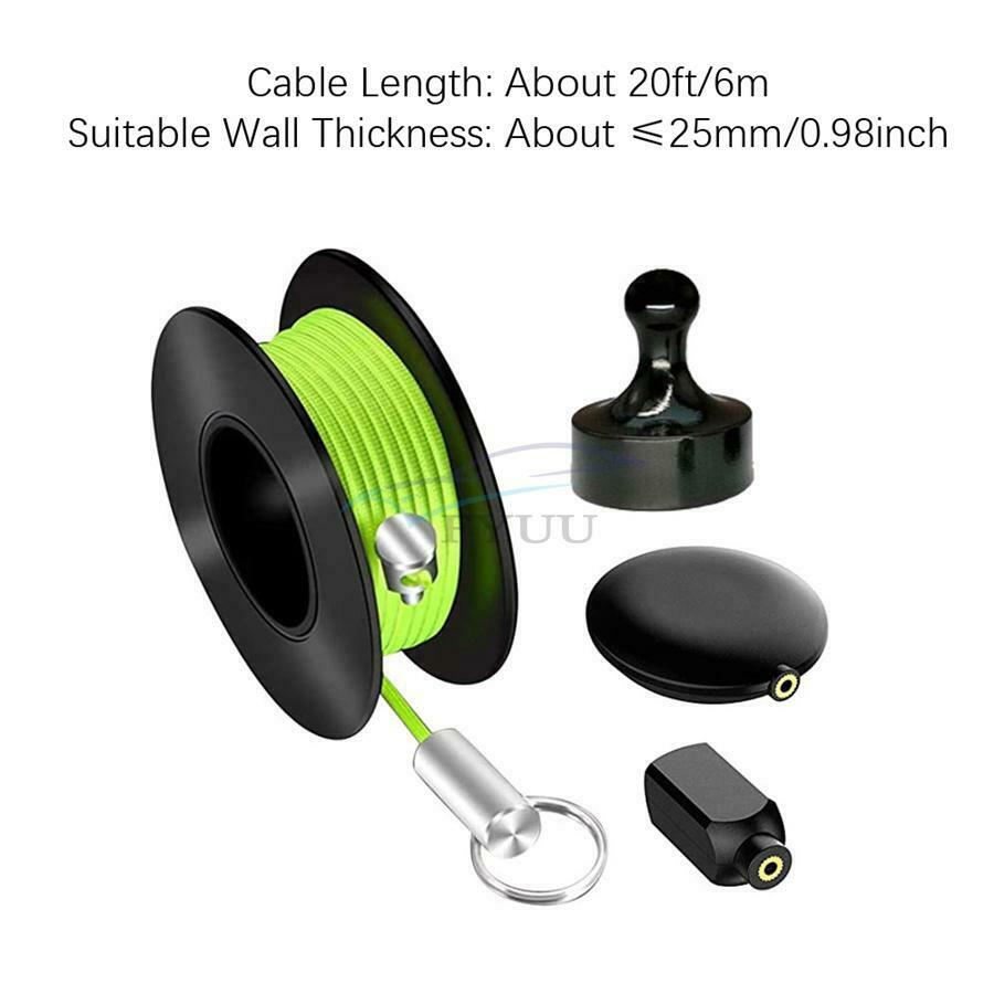 1× 6M Electromagnetic Cable System Pipe Threader Puller Tool Kit With Nylon Rope