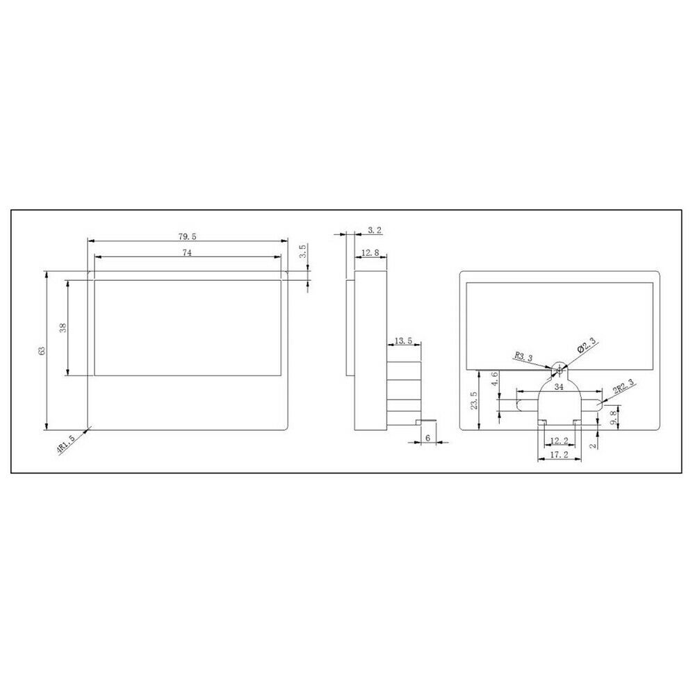 SD-H-7438 Panel Meters Sound Measuring Instrument (DC 500uA) for Audio Equipment