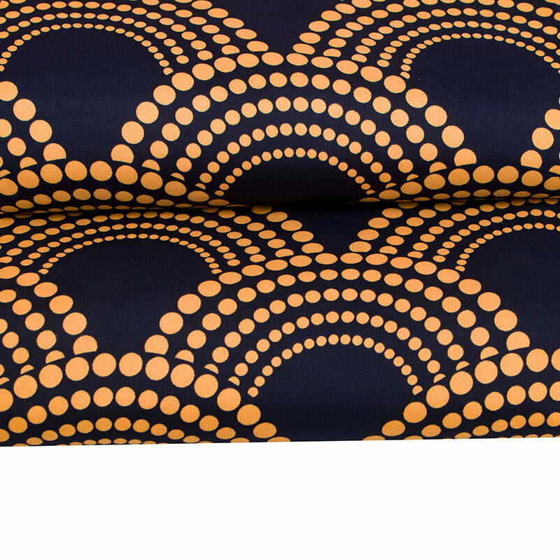 1 Yard African Batik Wax Printed Fabric Clothing Sewing DIY Handcraft Materials