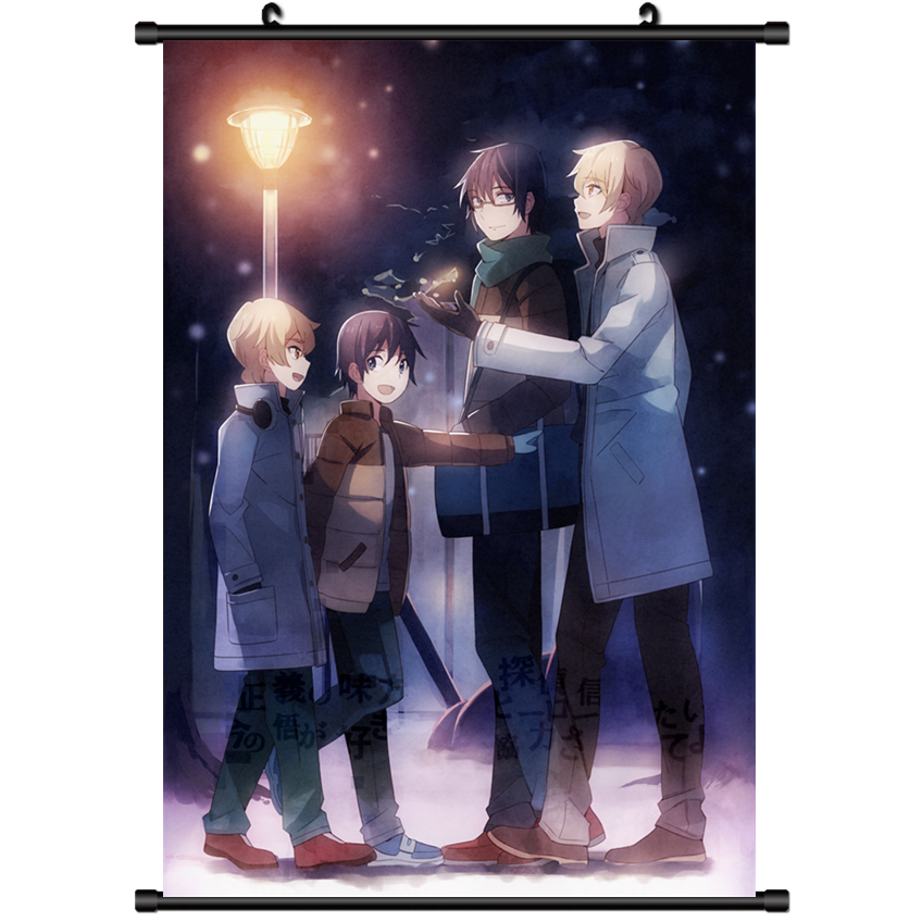 Anime Boku dake ga Inai Machi wall Poster Scroll 3321