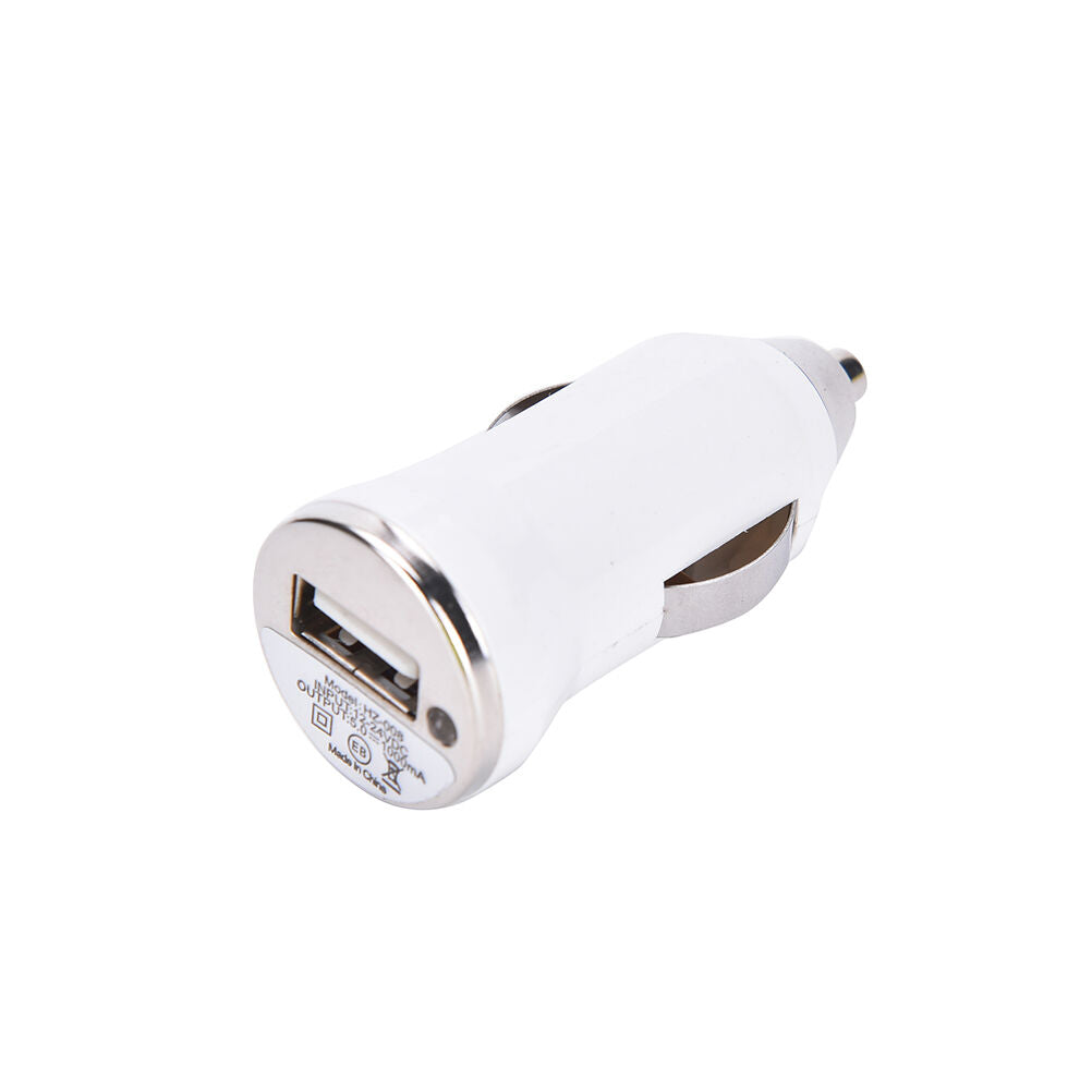 1Universal Car USB Metal 1 Port Mini Charger Adapter Bullet For Cell Phon.l8