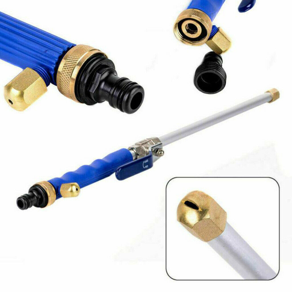 High Pressure Power Washer, Pressure Washer Gun with Hose Connect Adapter, Glass
