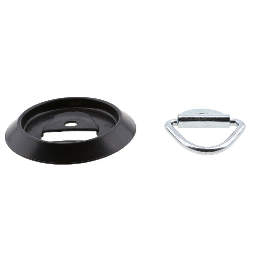 Recessed D Ring Flatbed Truck Car Trailer Tie Down Strap Rope Rings