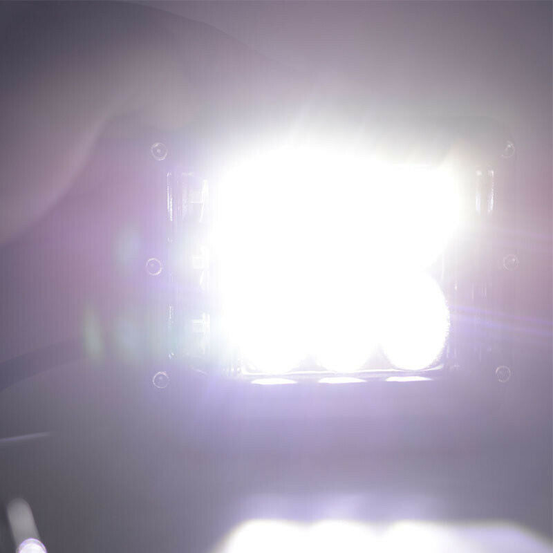 Motorcycle ATV Car SUV Dustproof Heat Dissipation LED Metal Headlight Spot Light