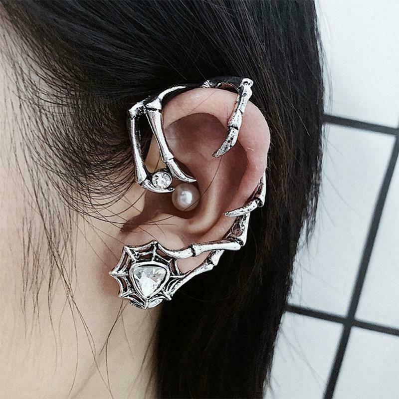 Punk Earrings Black Devil Claw Earrings for Jewelry Decoration