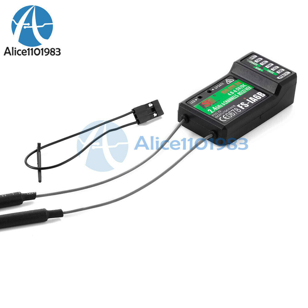 Flysky 2.4G FS-iA6B Six Channel Remote Control Receiver for GT2E GT2F GT2G RC285