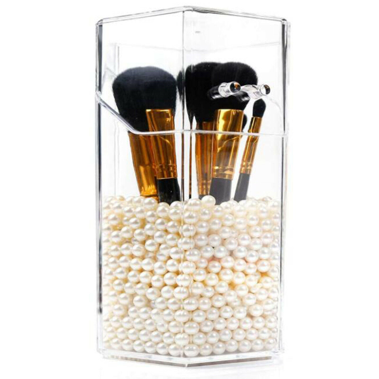 Makeup Brush Holder Hexagon Brush Organiser for Make-Up Tools Pen Brushes