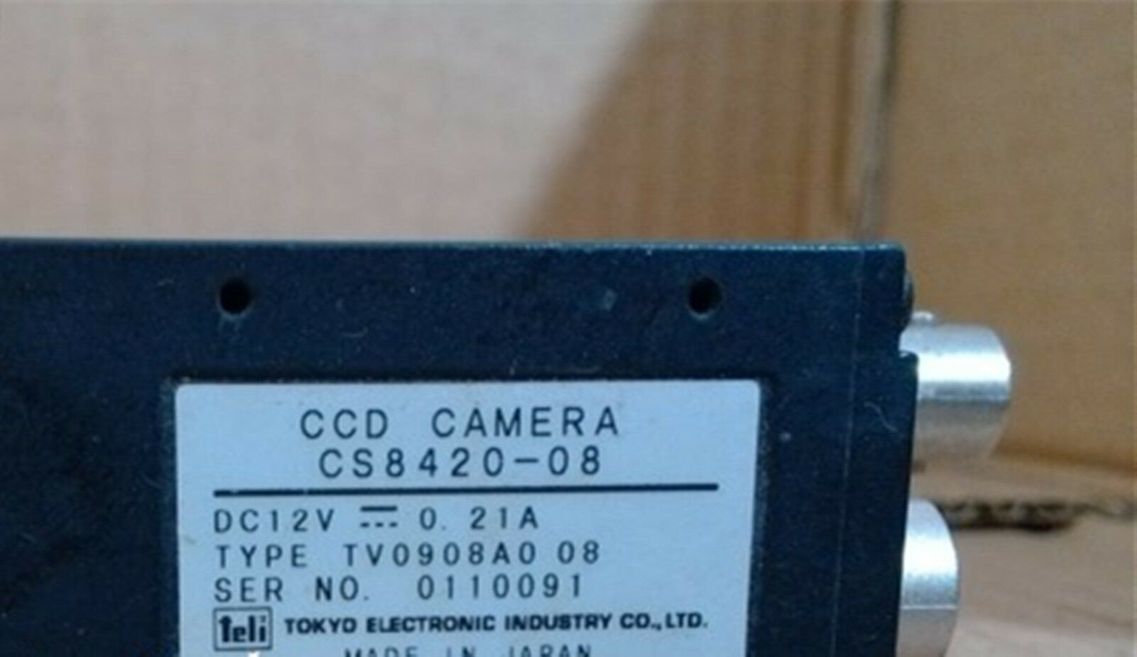 1PC TELI CS8420-08 1/2" black and white industrial camera interlaced scanning