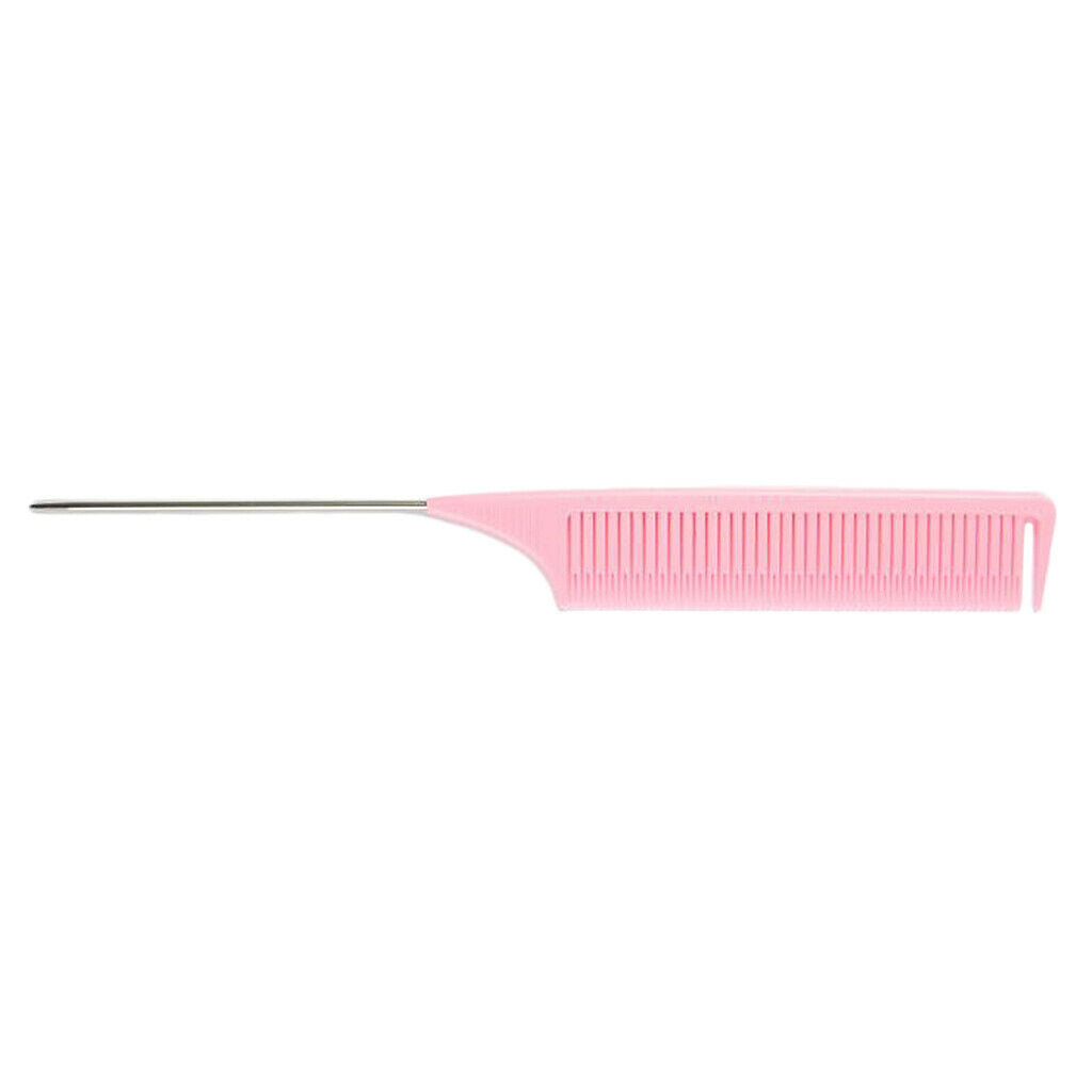 6x Weave Highlight Comb Hair Salon Dye Coloring Combs Hairdressing Tool