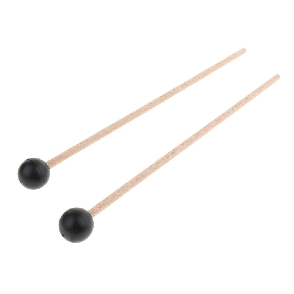 Pair Glockenspiel Xylophone Beaters Mallets Sticks for Percussion Parts