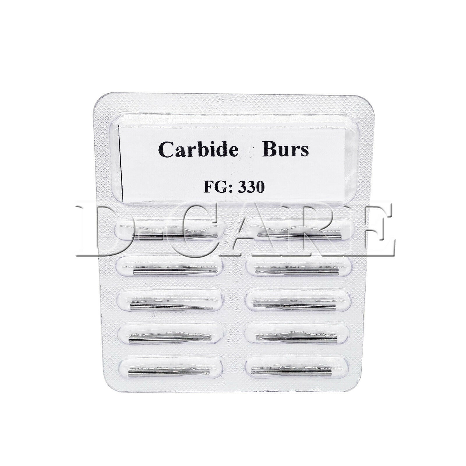 Dental Carbide Burs FG # 330 Pear for High Speed Handpiece 50PCS