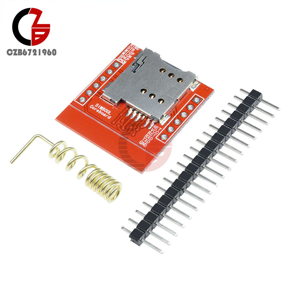 10PCS Smallest SIM800L GPRS GSM Module Card Board Quad-band Onboard TTL Port CZ