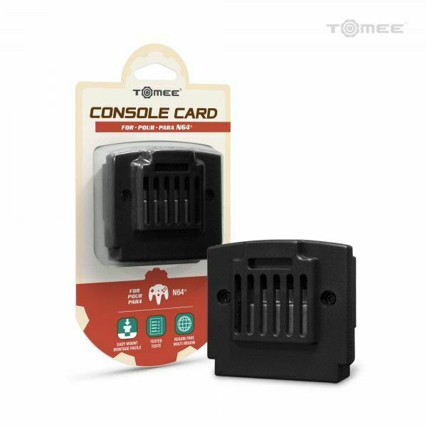 Brand New N64 Console Card Pack - Jumper Pak Replacement (Nintendo 64)