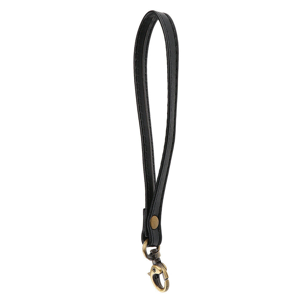 2pcs Replacement PU Leather Wrist Strap Clutch Wristlet Purse Strap
