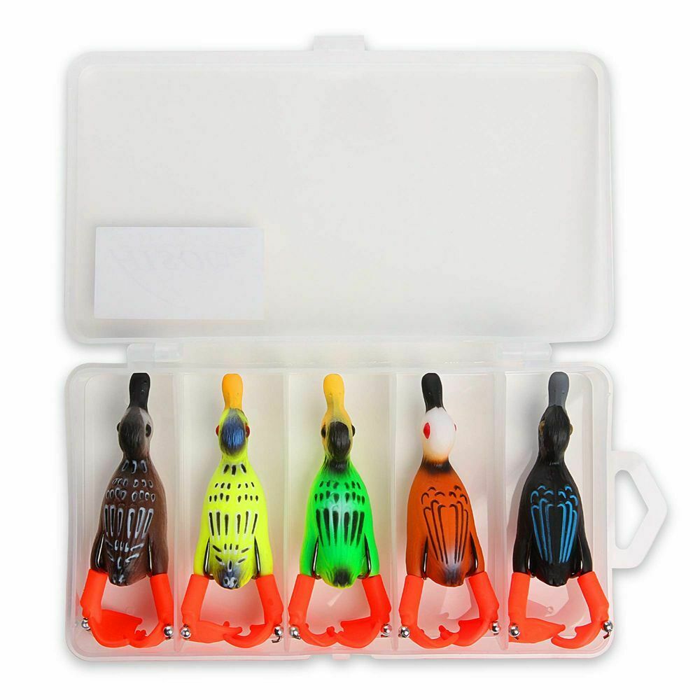 Spinning Baits Jig Bait Pesca Double Propeller Floating Duck Lure Soft Bait