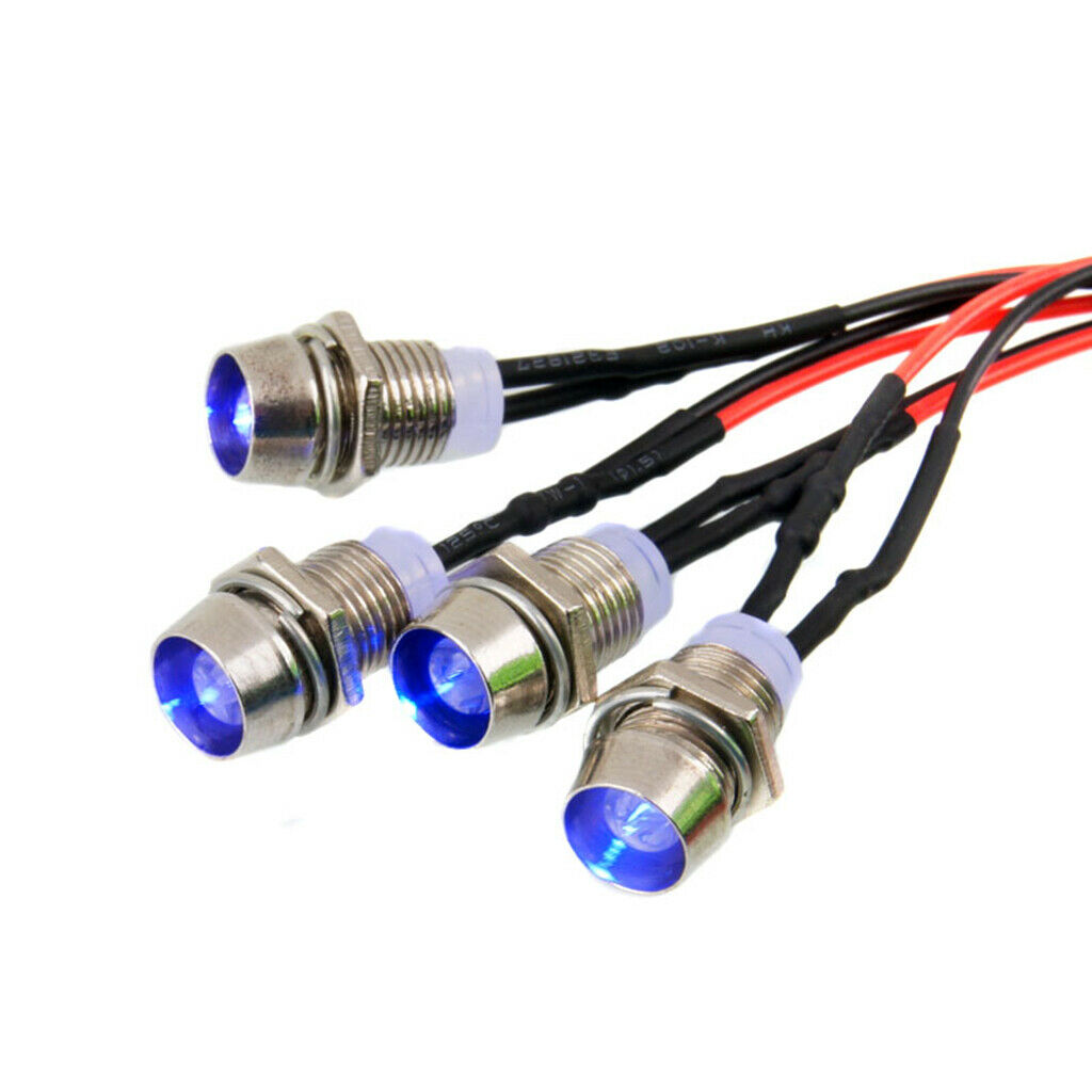 Blue LED headlight light bar for 1/5 1/8 1/10 1/12 1/16 RC Cars