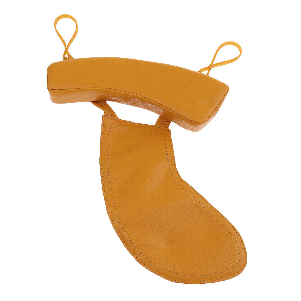 Leather Violin Chin Rest Pad Violin Support for 3/4 4/4 Violin Accessories
