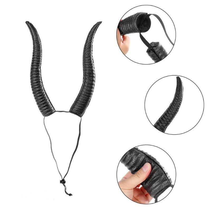 Sheep Horn Hair Hoop Party Props Headdress Halloween Carnival Party Accessories