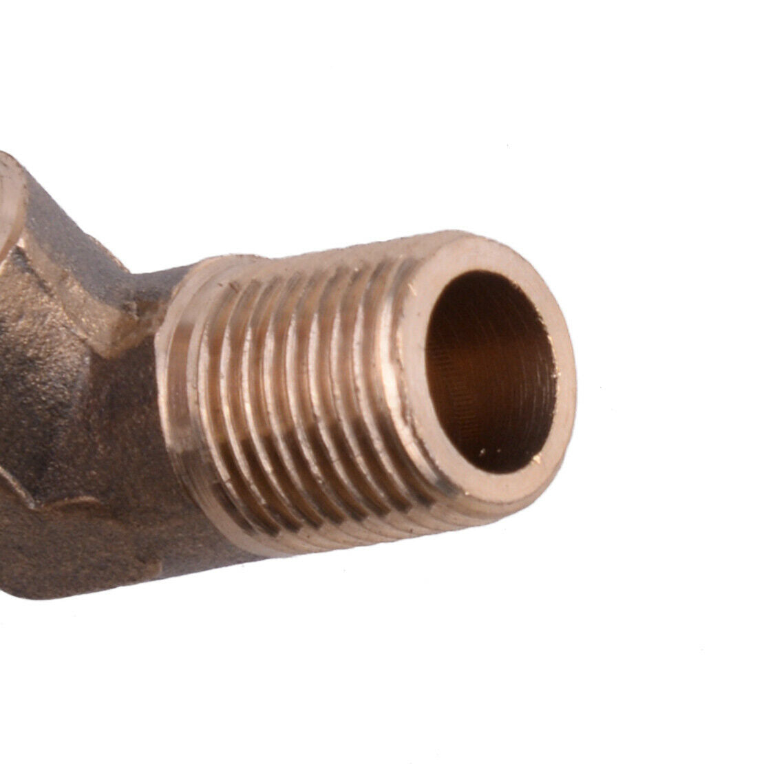 10pcs 1/8" NPT Brass Barb Fitting Male Elbow 90 Degree 5/16" Hose ID New