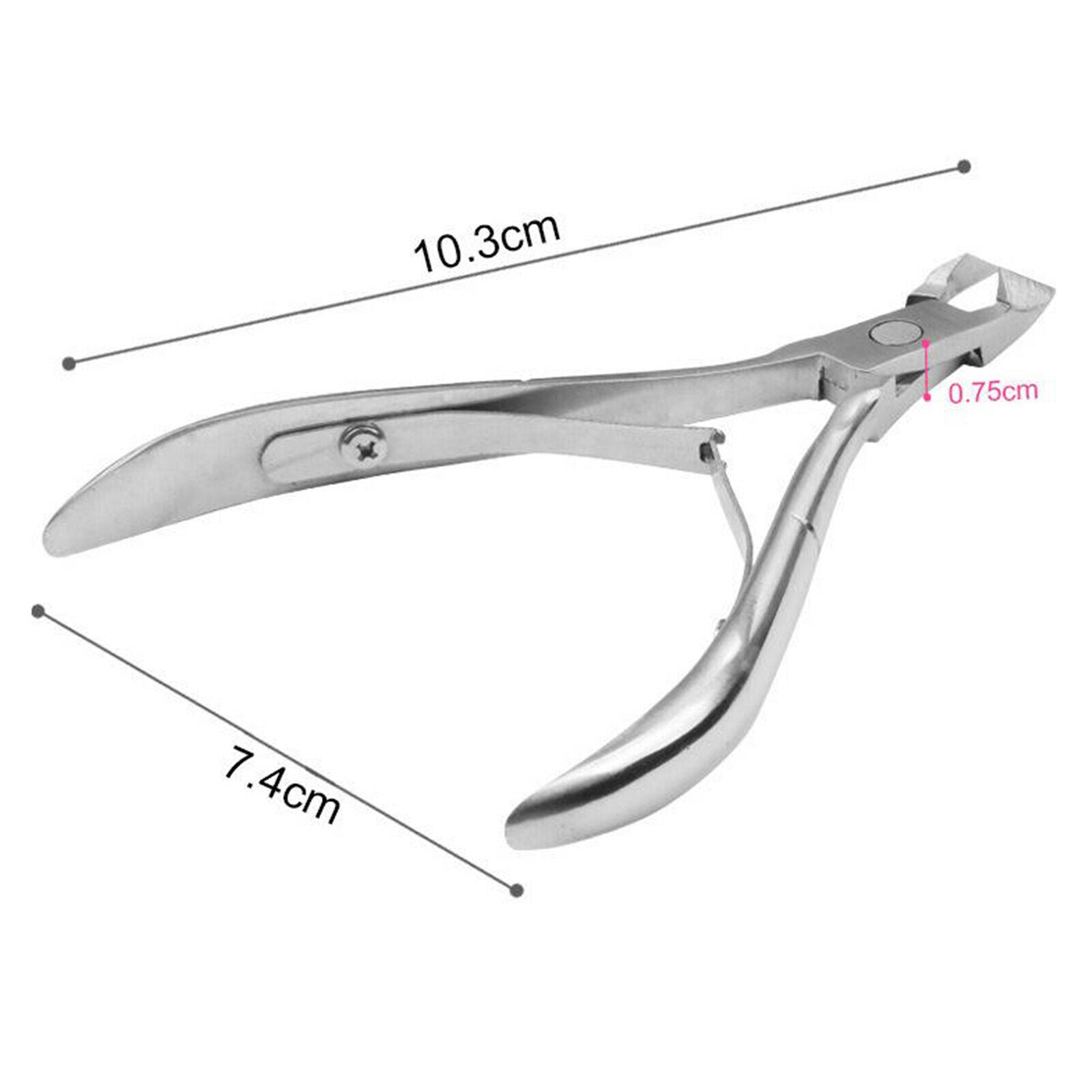 4Pcs Nail Art Cuticle Nipper Nail Clipper Cutter Spoon Nail File Tool Set