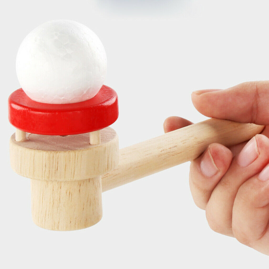 Floating Blow Pipe And Balls Montessori Toys Children Hand Toys 4 5 6