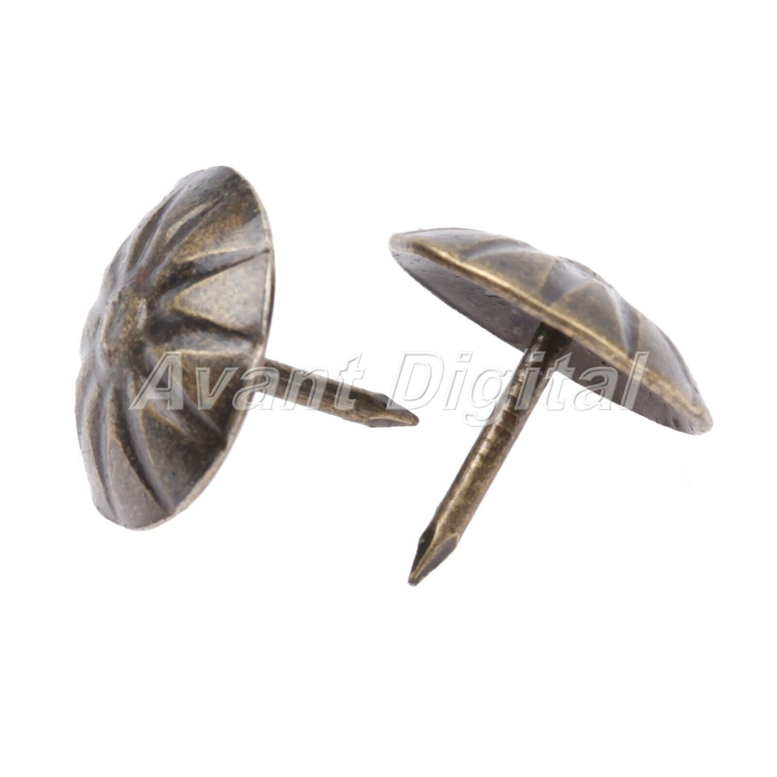 20pcs Retro Furniture Door Upholstery Nail Tack Jewelry Box Sofa Decorative 17mm