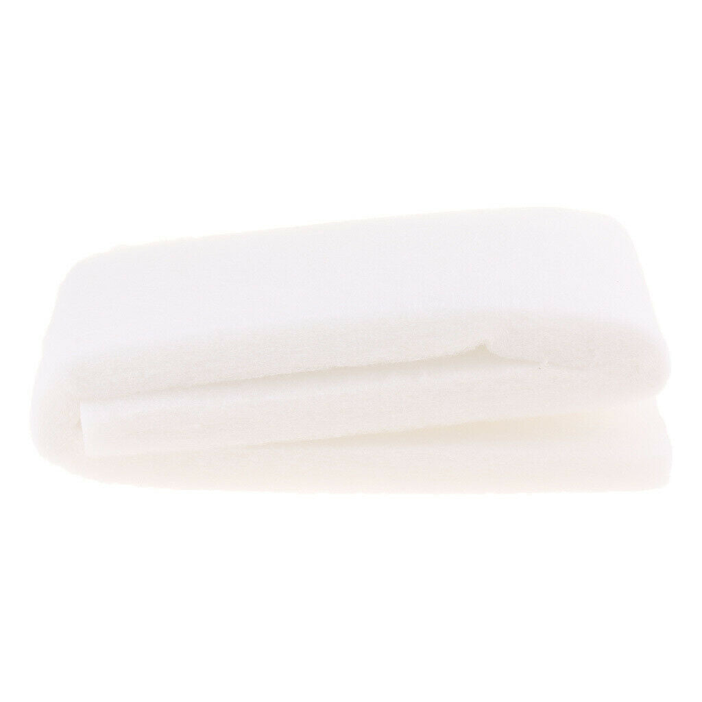 White Aquarium Filter Media Roll - Density Aquarium Filter Pad for Crystal Clear