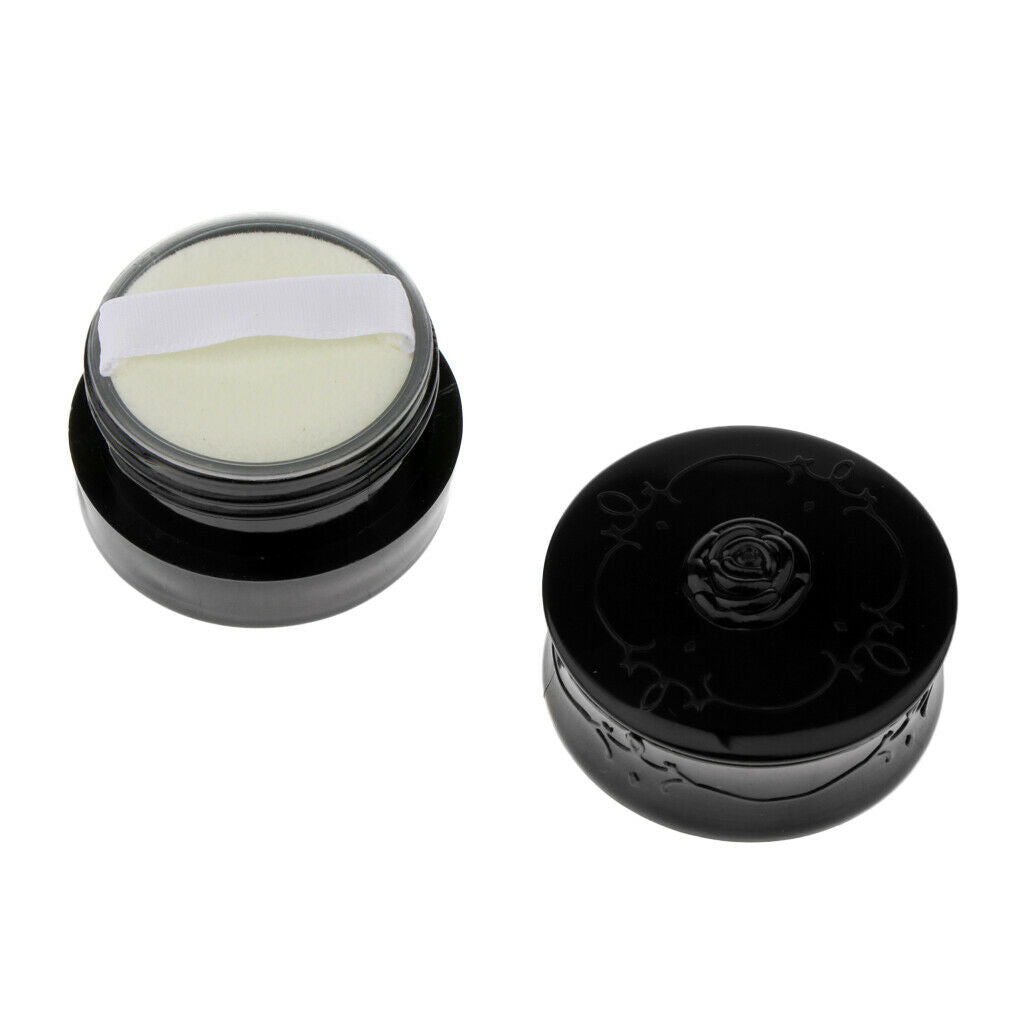 Travel Empty Makeup Loose Powder Container Case with Puff Sifter 2 Colors