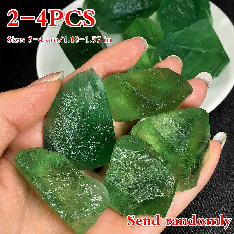 DIY 100g Natural Green Fluorite Raw Rough Stone Crystal Quartz Mineral Specimen