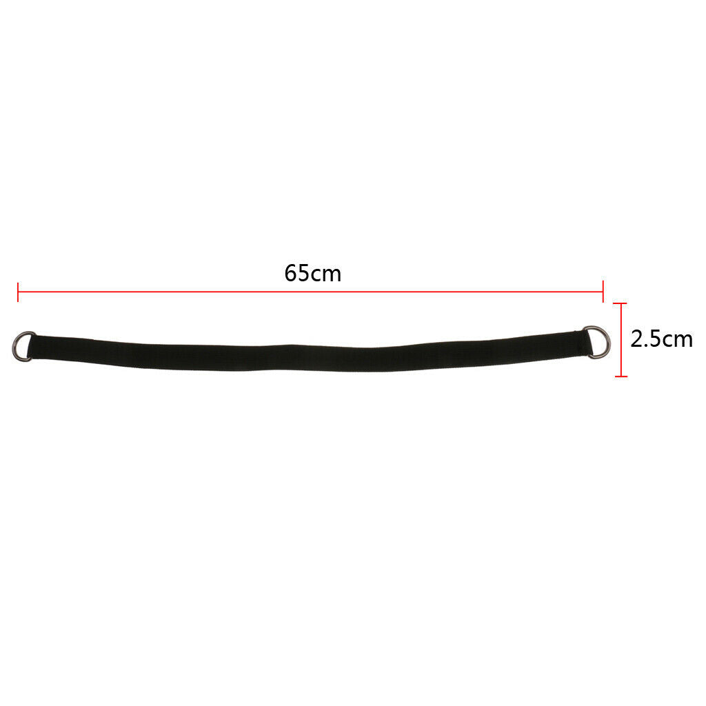 2 Sets of 65 / 45cm Durable Outdoor Hanging Strap Rope Hammock Strong