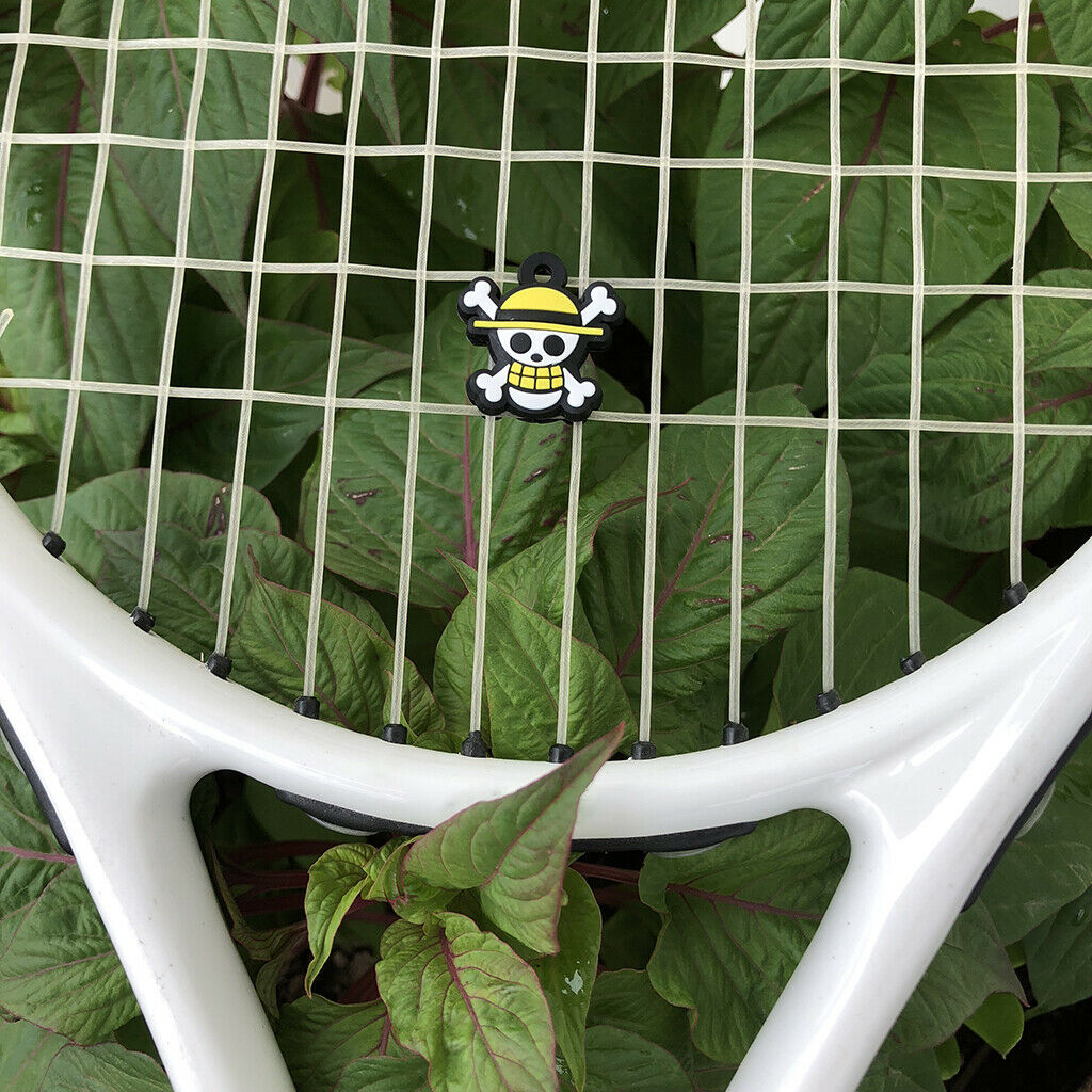 Pack of 6 Tennis Racquet Dampeners Stylish Lightweight Vibration Dampener