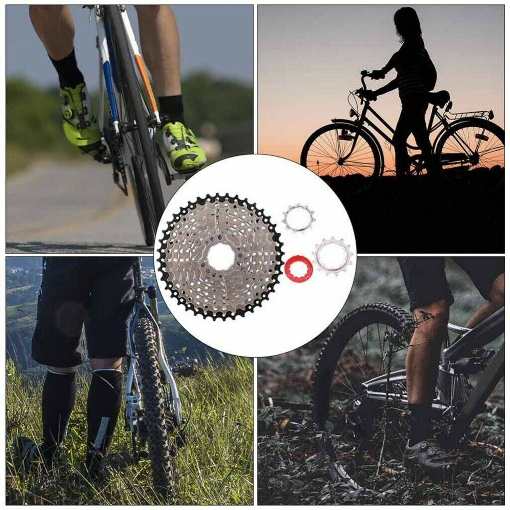 9 Speed Mountain Road Bike Freewheel Cassette 11-40T Bicycle Cycling Flywheel