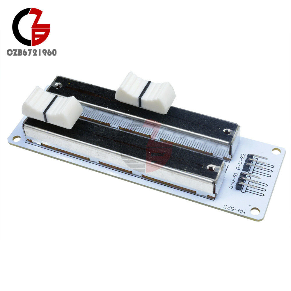 Linear Electronic 10K Building Block Double Potentiometer Sliding Module Arduino