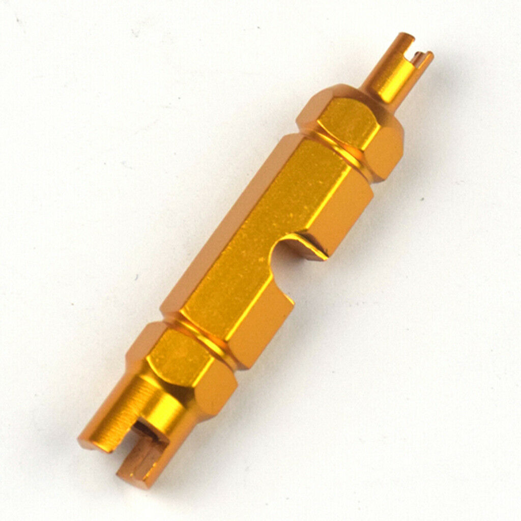 Valve Core Remover Wrench MTB Bike Bicycle Durable Universal Golden