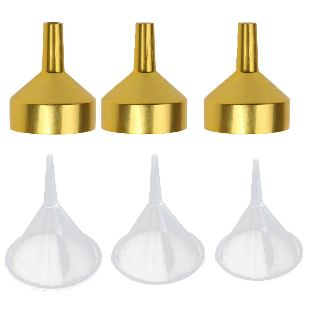 12Pcs  Funnels For Small Top Perfume Bottle Diffuser Oil  Vial Lab