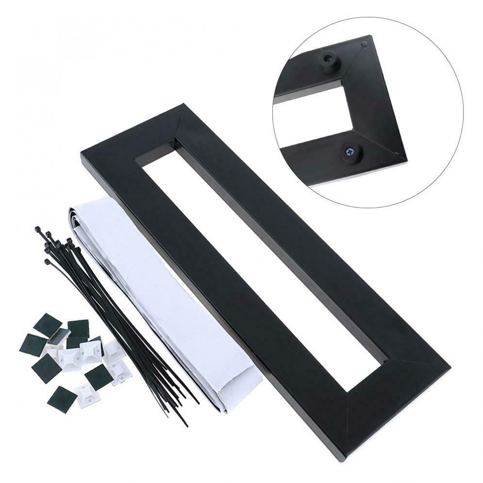 40cmx13cm Guitar Effect Pedal Power Supply Bracket Holder Stand + Stickers